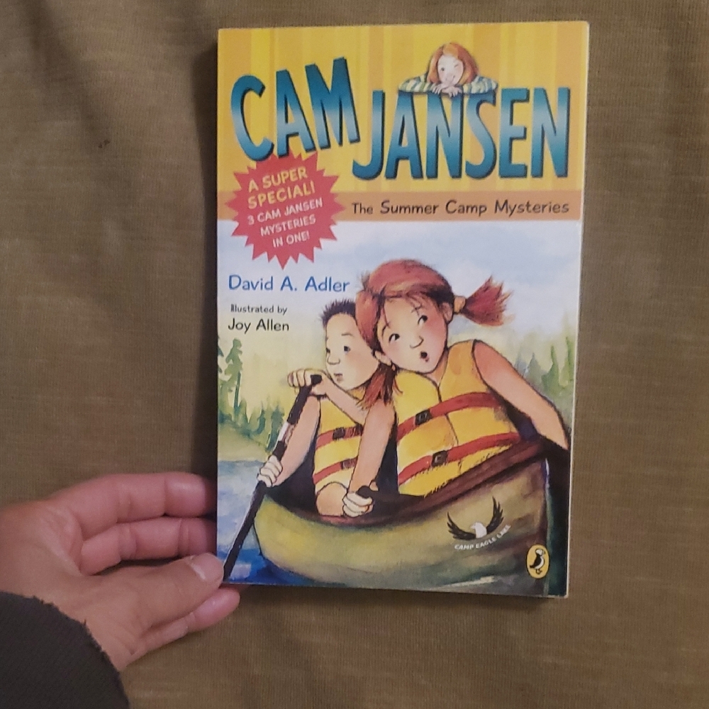 Cam Jansen: The Summer Camp Mysteries Book 3 BOOKS IN 1!